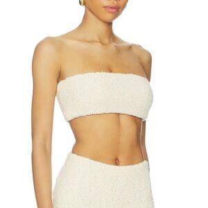 Sir the label Tropicana bandeau top in natural. New with tag!